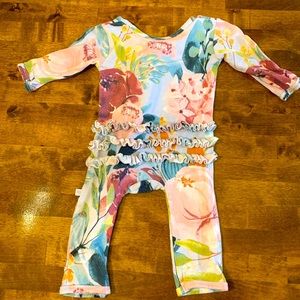 Posh Peanut Ruffle Romper